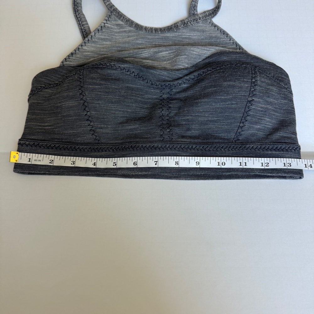 prAna High Neck Strappy Back Yoga Sports Bra Size S- EUC - Picture 9 of 9